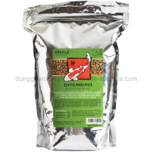 Staple Fish Food Packaging Bag/ Stand up Fish Food Bag/ Laminated Pet Food Bags with Zipper